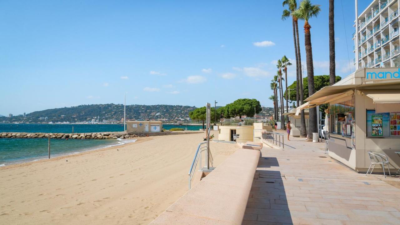 Le Sun-Beach - Spacieux 3 Pieces Avec Parking A 400 M Des Plages De Juan-Les-Pins Eksteriør bilde